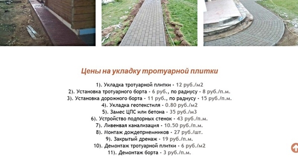 Укладка тротуарной плитки недорого в Жодино и районе от 50 м2 5